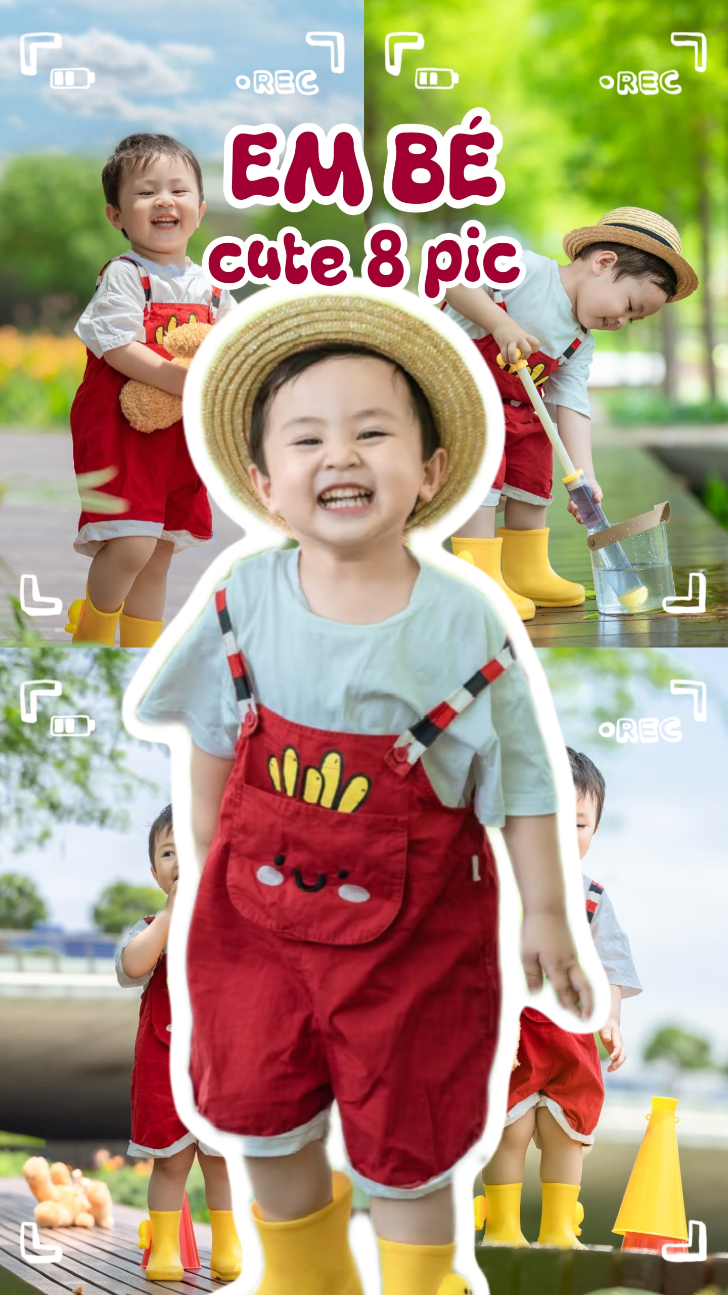 Em bé cute 8 ảnh 