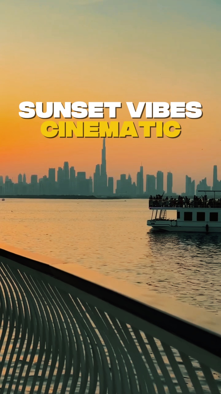 Sonnenuntergang filmisch