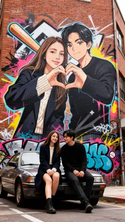 Graffiti Couple Ai 