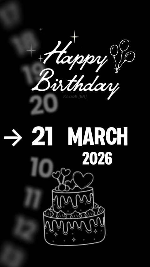 CUMPLEAÑOS 21 DE MARZO