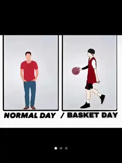 normal vs basket day