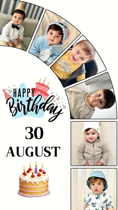 HBD FILHO 30 DE AGOSTO 