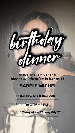 Birthday Invitation