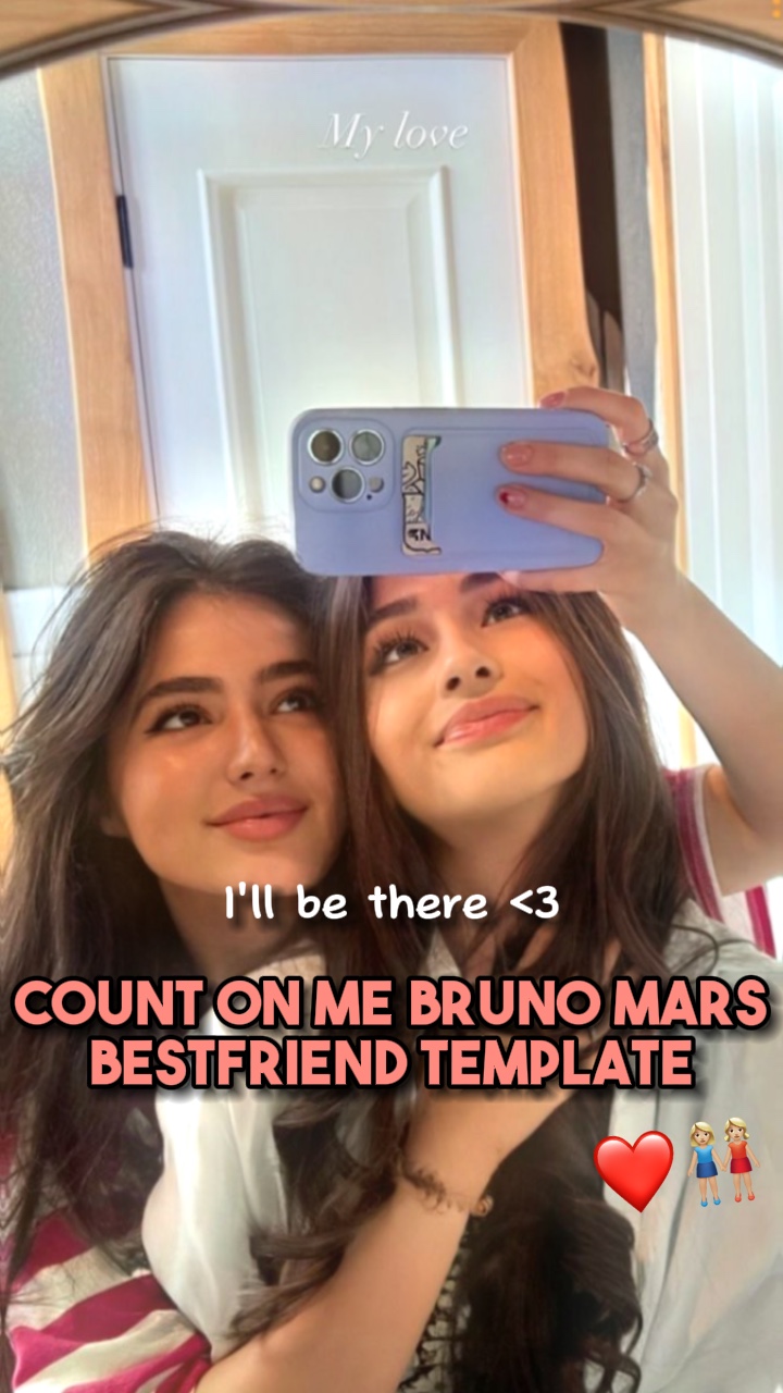 Count on me❤️👭🏼