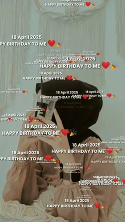 HBD TO ME, 18⁰⁴2025