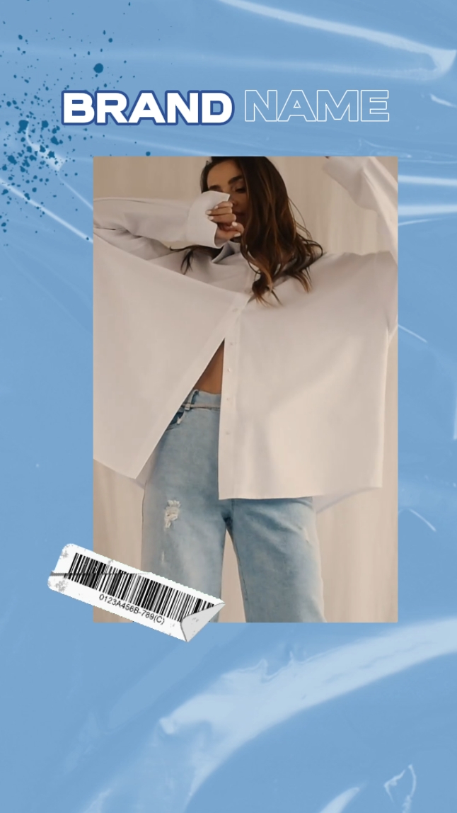 Exhibición De Productos De Ropa En Estilo TikTok 