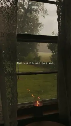 rainy day aesthetic