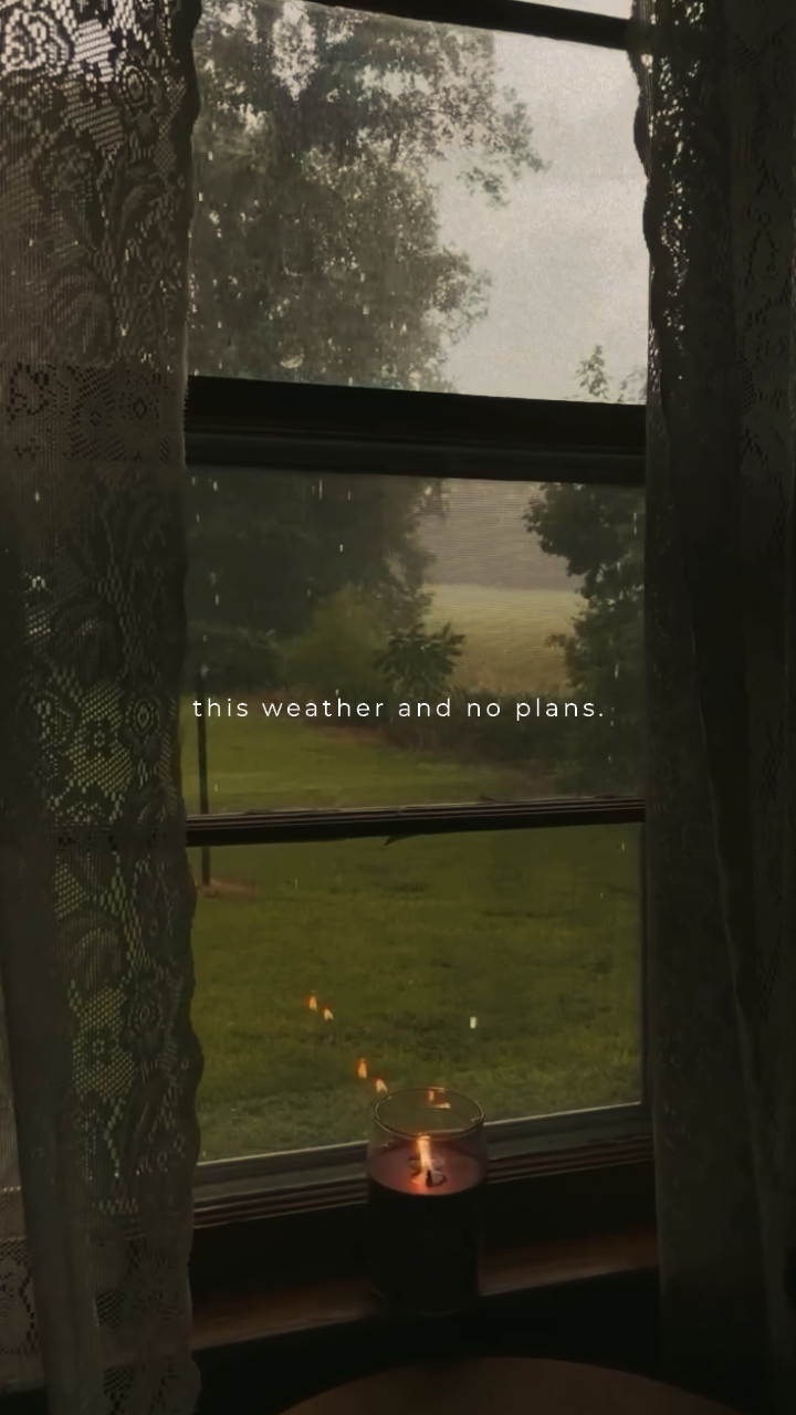 rainy day aesthetic