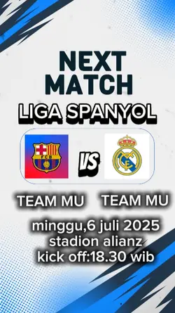 next match pertandin
