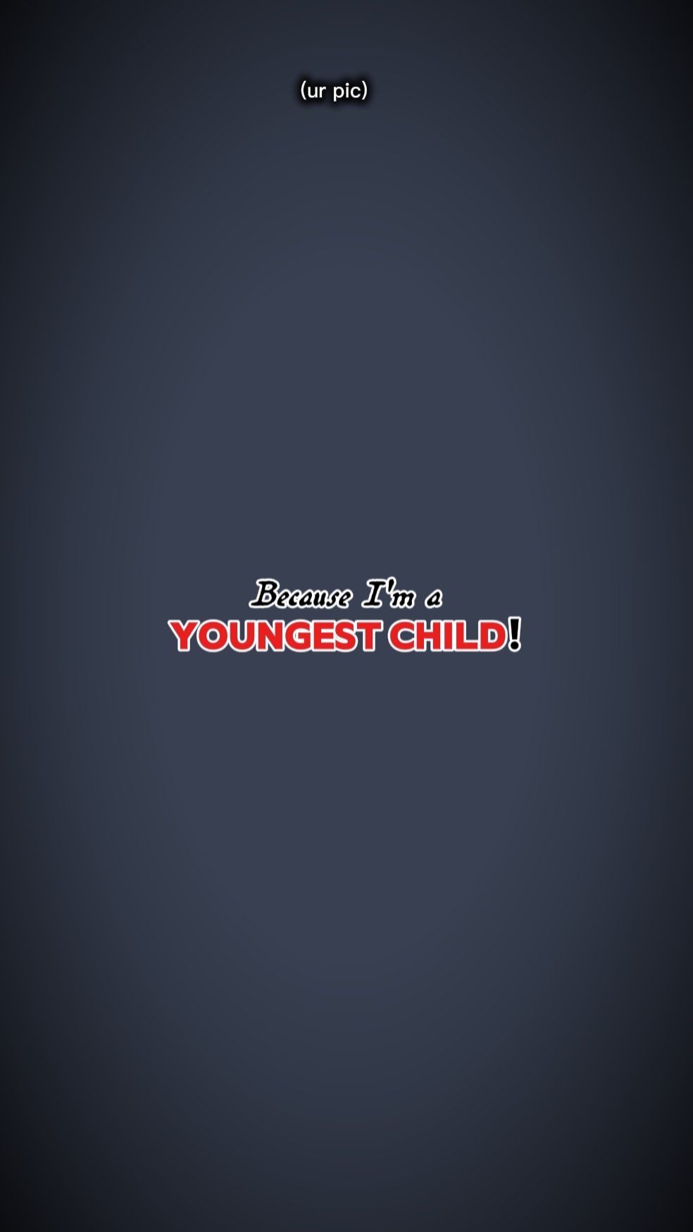 youngest child
