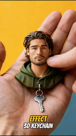 3D KeyChain Effect