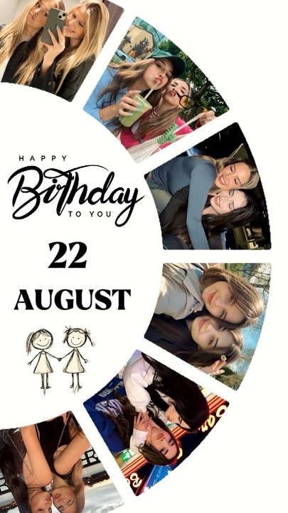 HBD FRIEND 22 AUGUST