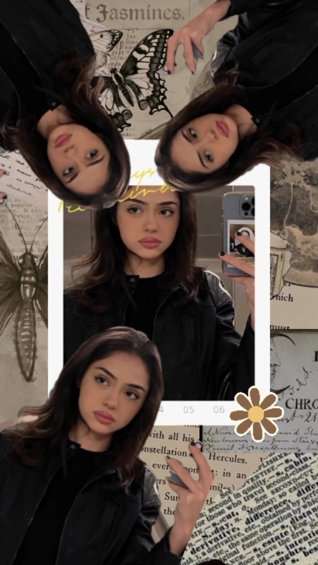 selfie na mga larawan 