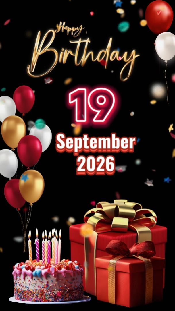 hbd 19 September 