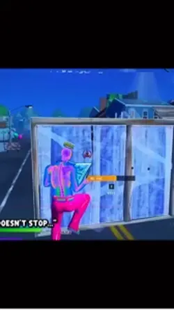 Insane Fortnite clip