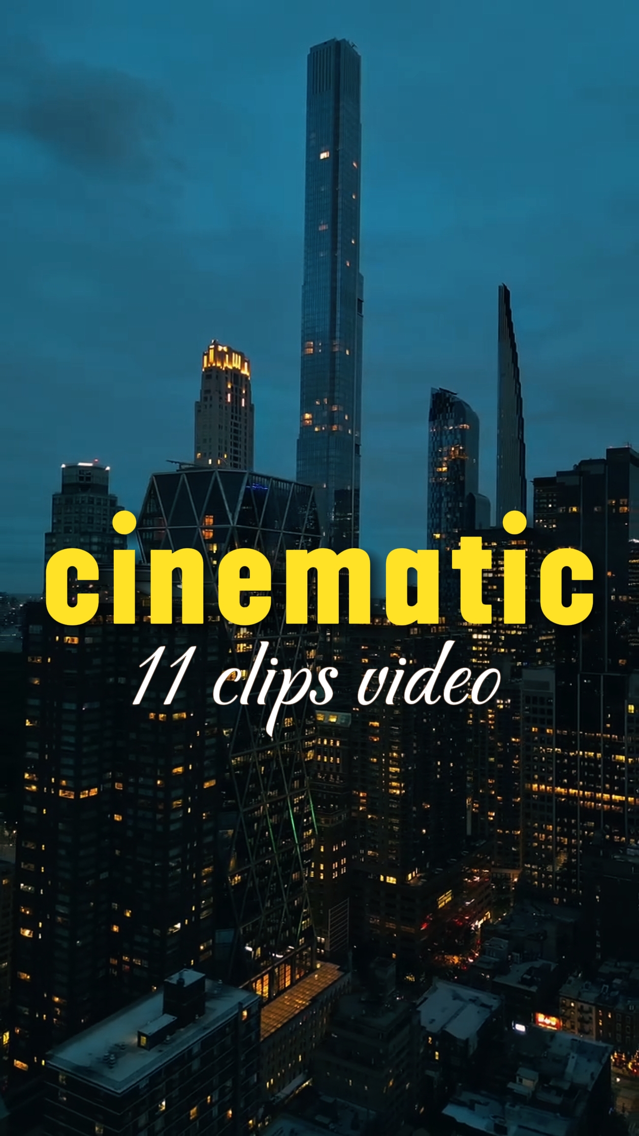 11 clips cinématiques 