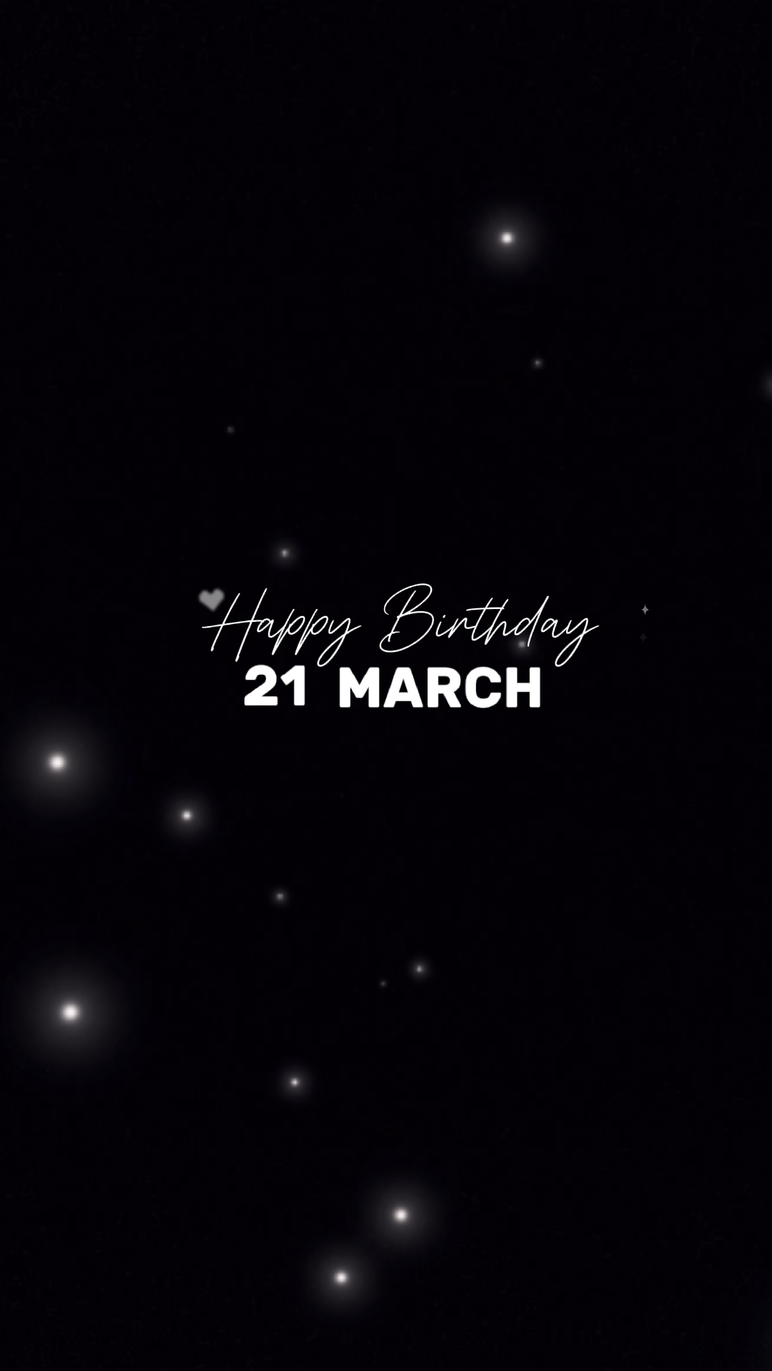 ANNIVERSAIRE DU 21 MARS 