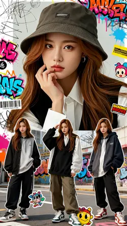 Poster Streetwear Ai