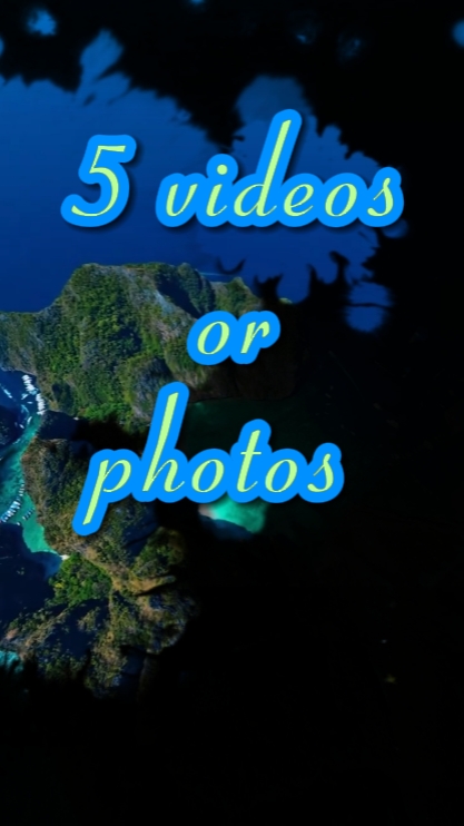 5 videos o fotos 