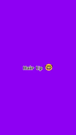hair up 