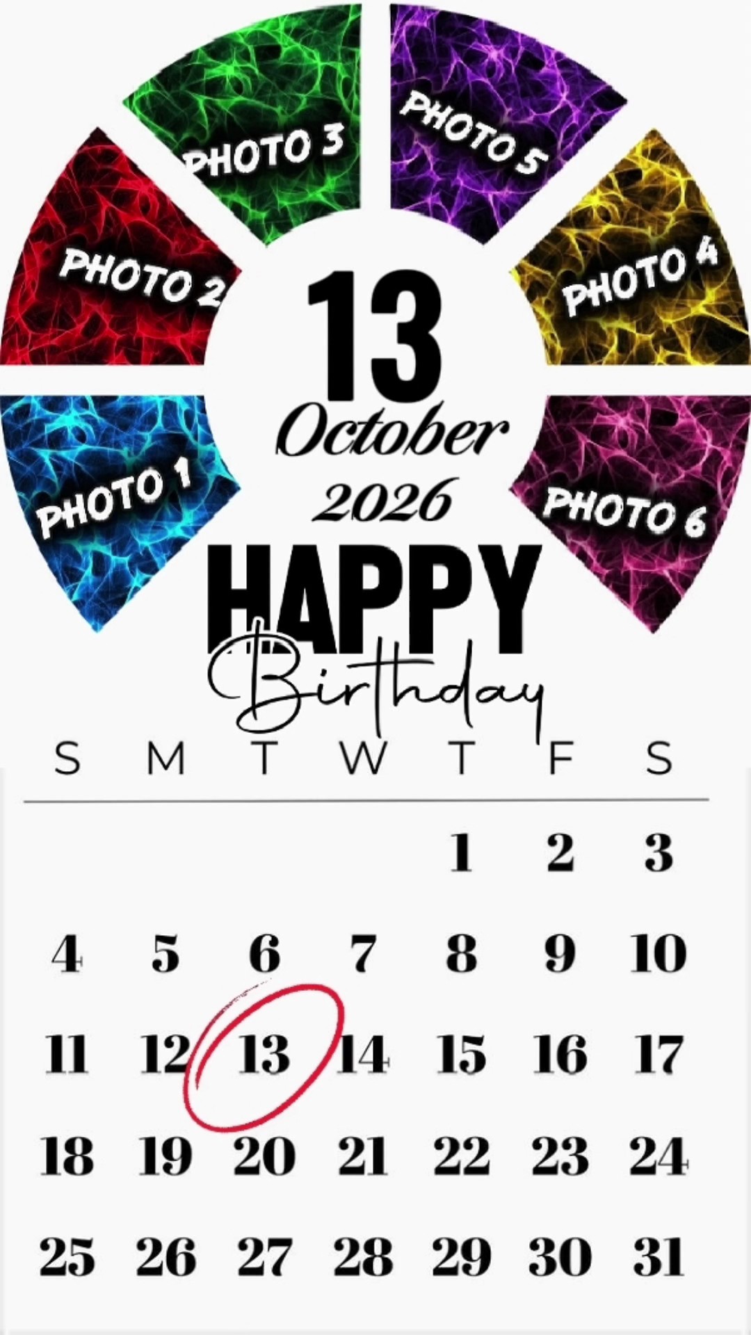 HBD 13 de outubro
