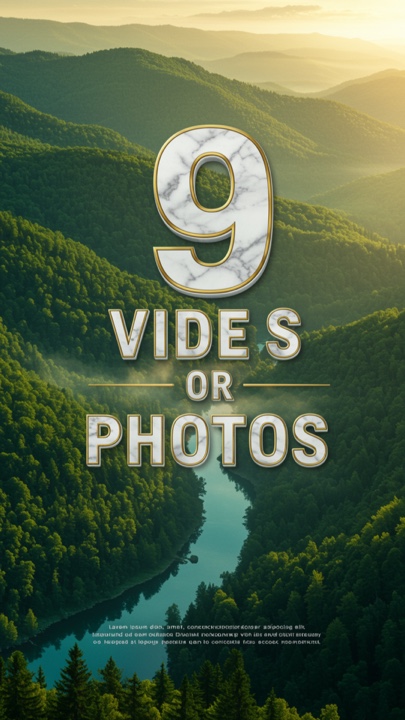 9 video veya fotoğraf