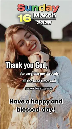 Thank You God