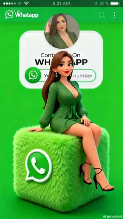 LOGO 3D WHATSAPP 