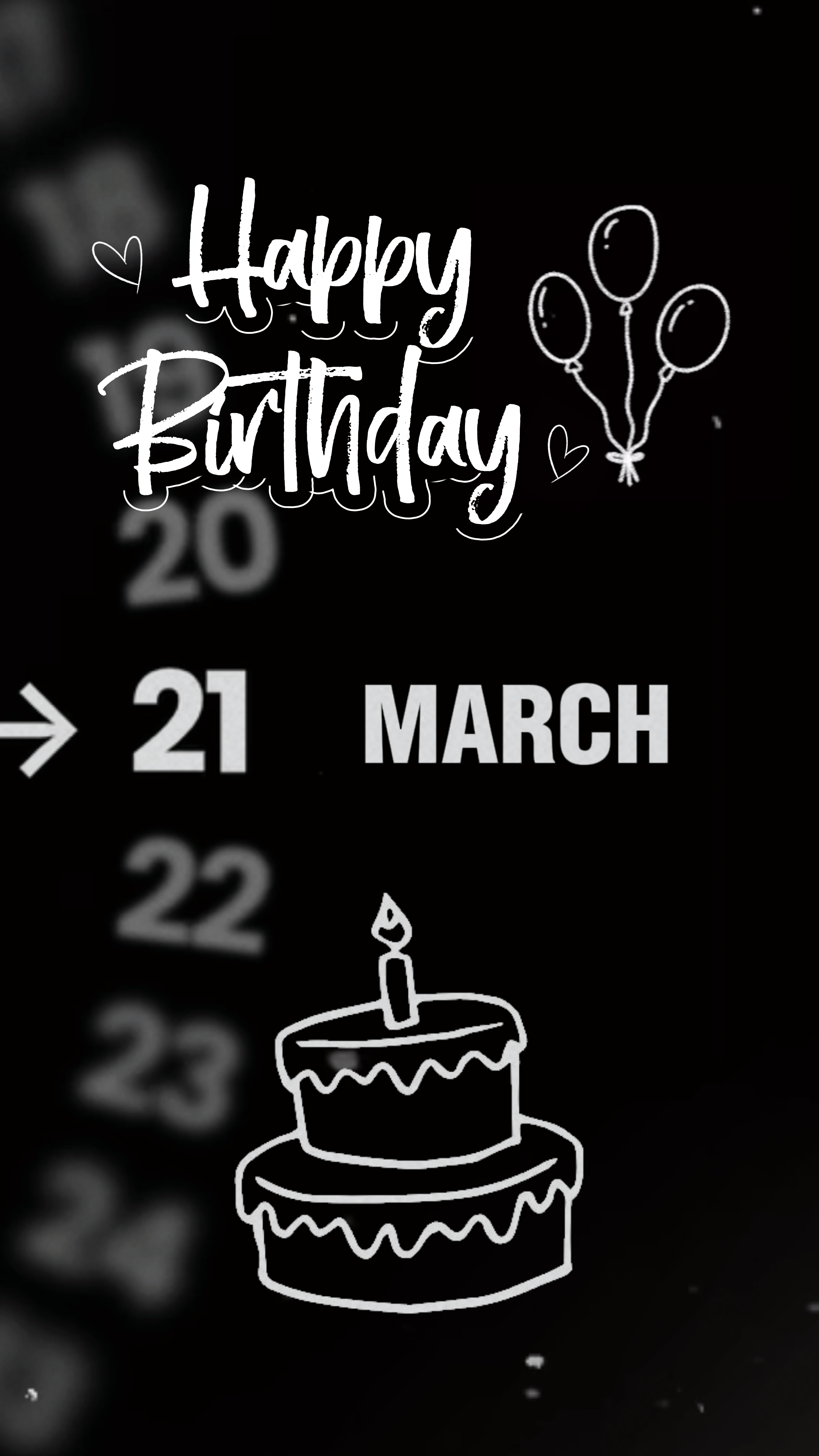 ANNIVERSAIRE DU 21 MARS