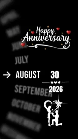 ANNIVERSARY 30 AUG