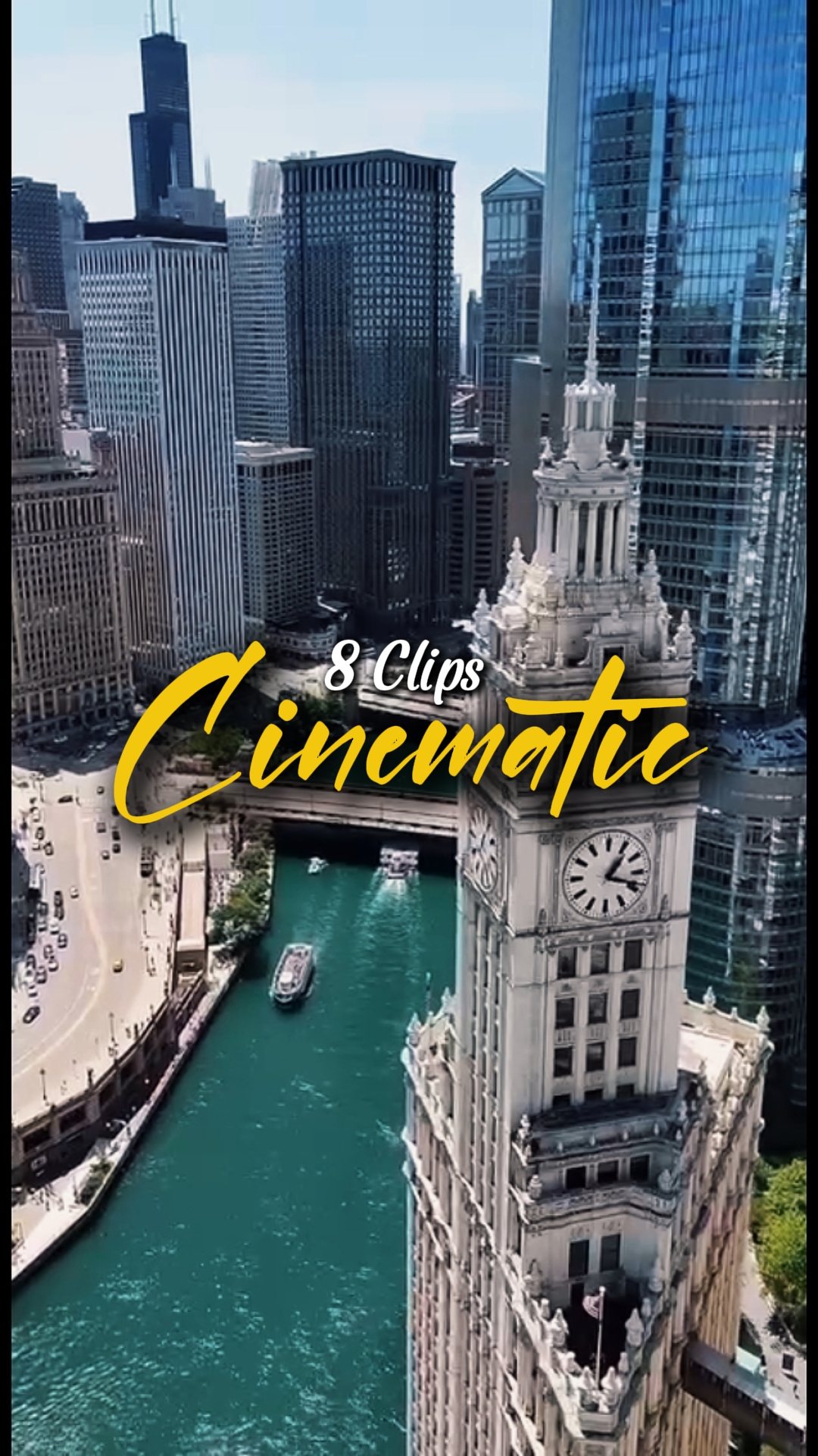 8 clips cinematic 