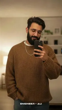 Warm Mirror Selfie for Tech Profiles