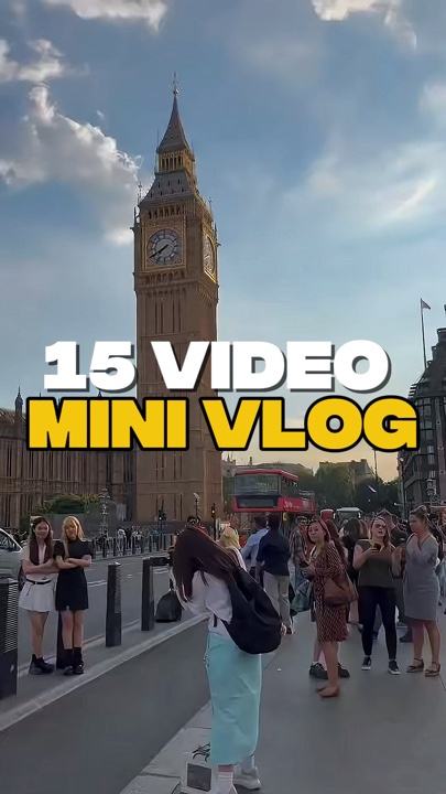 15 VIDÉO MINIVLOG 