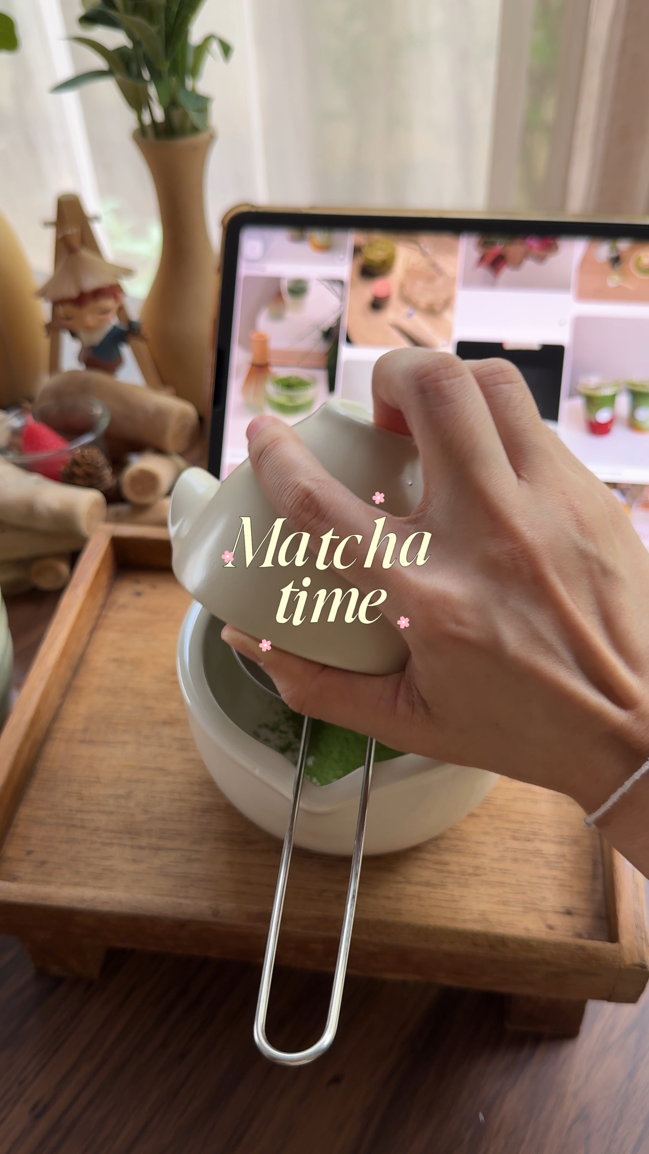 Matcha Time 🍵🧺