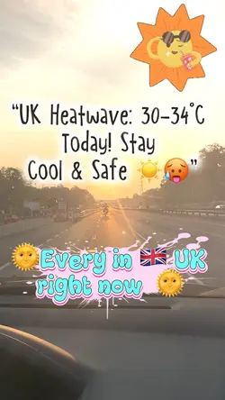 UK Heatwave: 34°C 