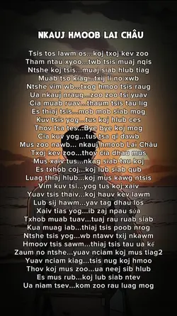 Nkauj Hmoob lai châu