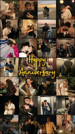 anniversary collage