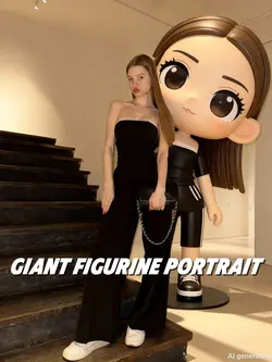 AI Giant Figurine