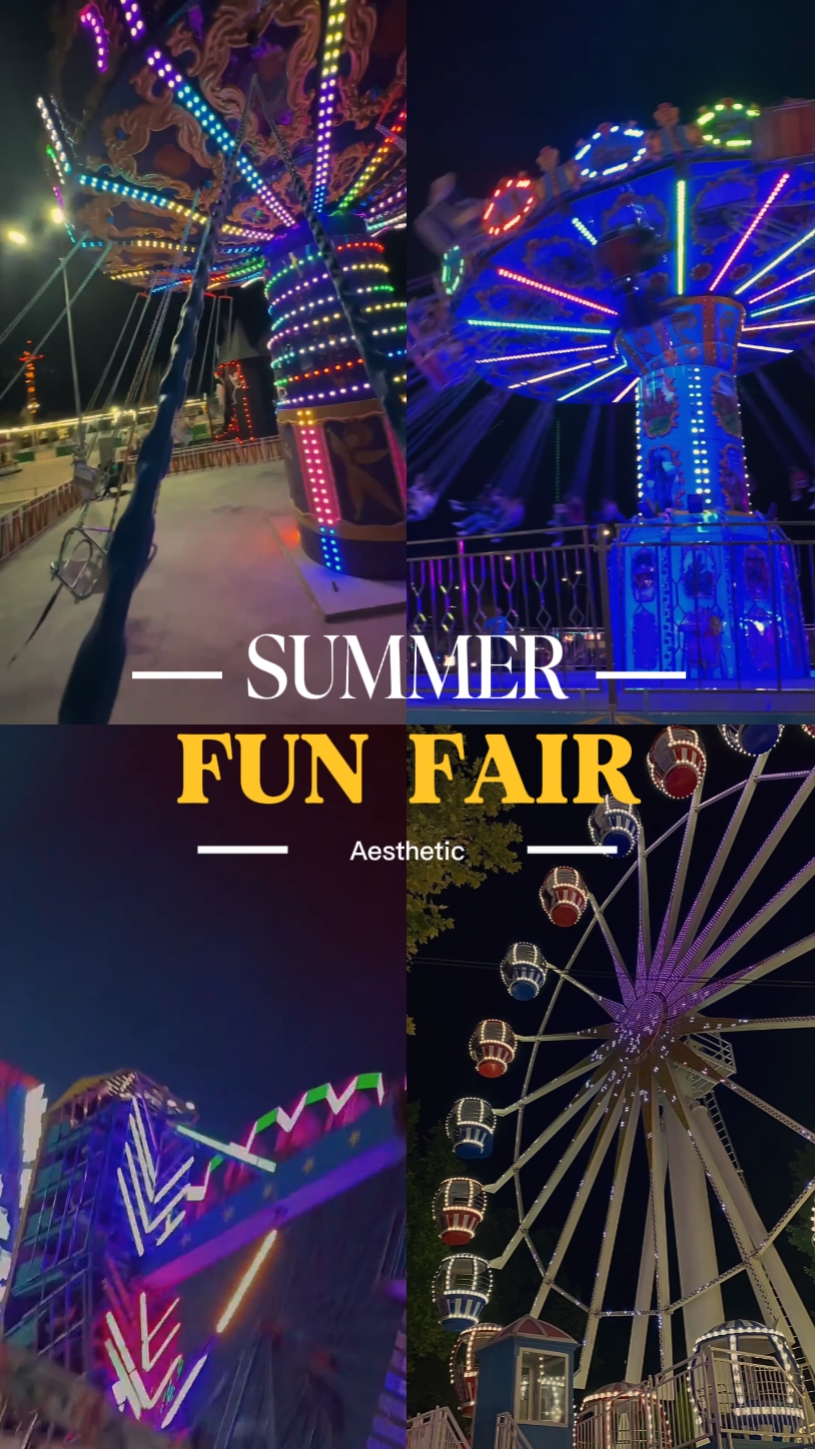 Feria de diversión de verano