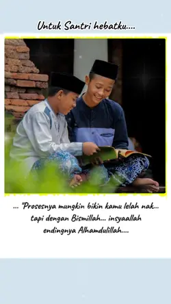 Untuk santri hebat 