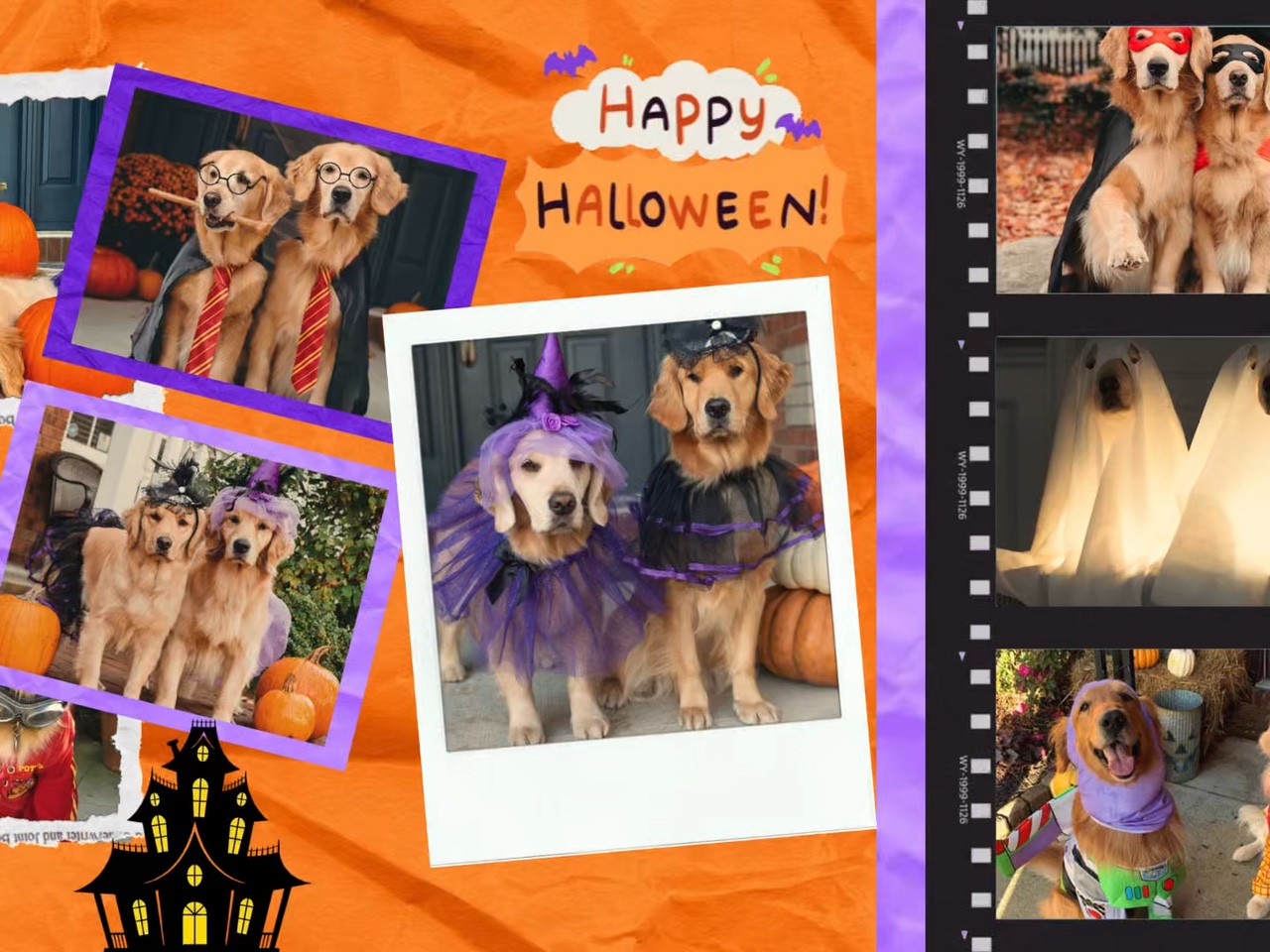Feliz halloween mascota