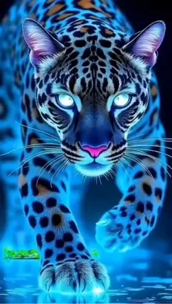 Leopard 3D wallpaper