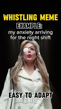 whistling meme