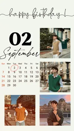 BIRTHDAY 2 SEPTEMBER