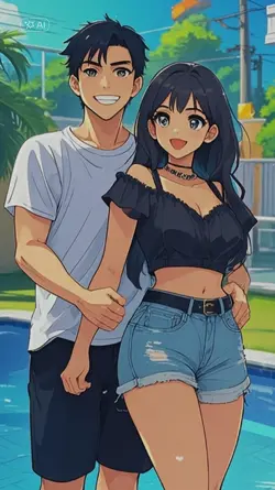 Versão anime casal