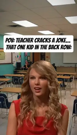 teacher cracks a jok