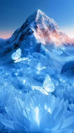 Blue butterfly #1