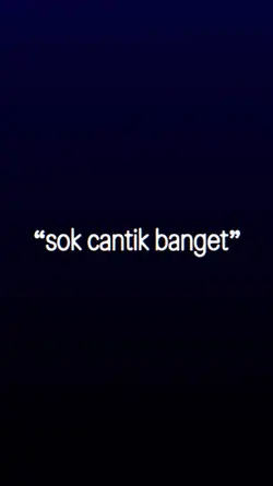sok cantik banget
