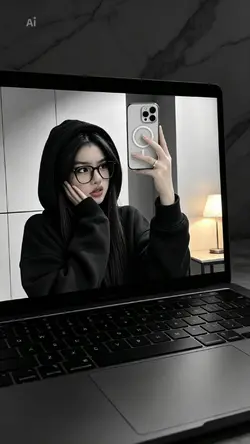 Ai macbook selfie