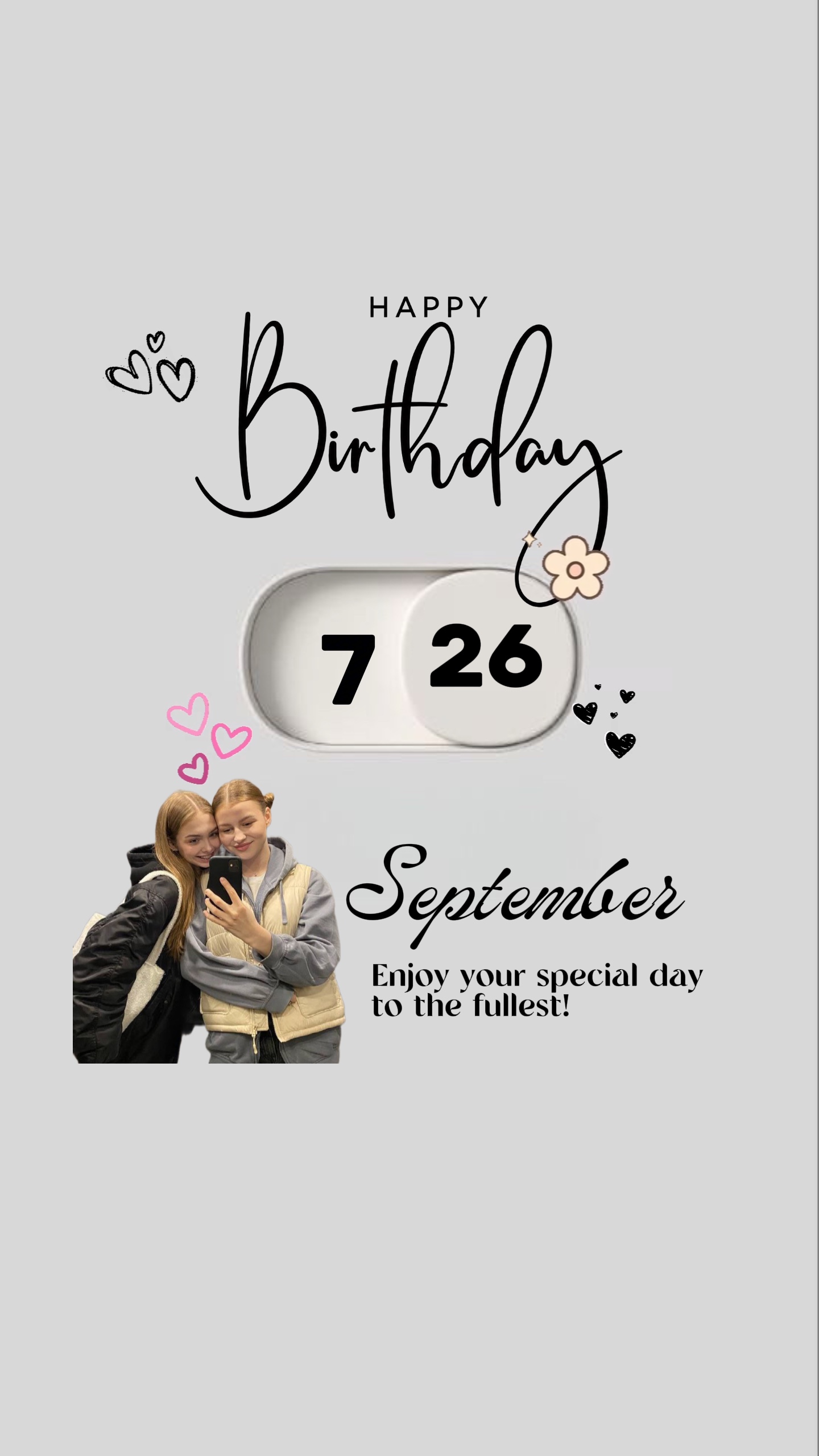 7 sept Birthday 